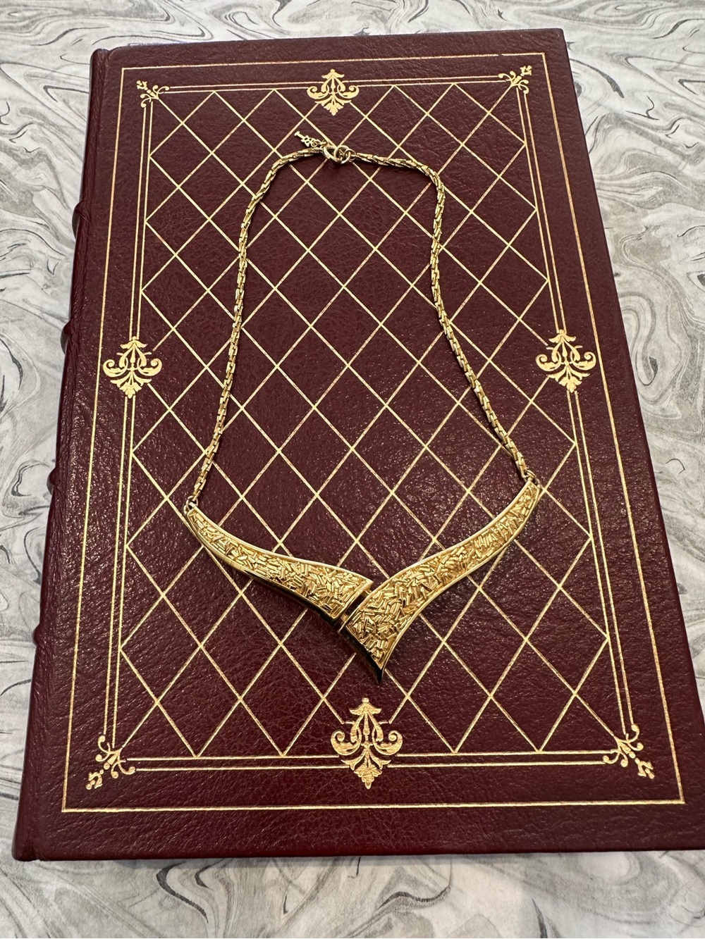 Trifari Vintage Gold Necklace